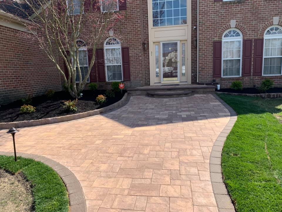 Cambridge Paver Walkway